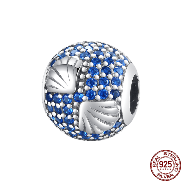 Nuevo en S925 plata esterlina Ocean Collection Charm Will Shine Beads Fit Pandora pulsera DIY colgante mujer joyería 2023 gran oferta Dengxun unisex