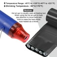 thumbnail image 5 of Battery Wrap, 23mm Flat 10m Heat Shrink Tube Wraps Black, 5 of 5