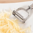 thumbnail image 2 of stanreset Stainless Steel Reusable Washable Hand Held Hanging Hole Vegetable Zester Indoor Kitchen Culinary Slicing Tool, 2 of 8