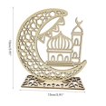 thumbnail image 2 of Ramadán Mubarak DIY Decoraitons Adorno artesanal de madera Eid para decoración de fiesta musulmana islámica, 2 of 8