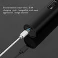 thumbnail image 3 of Linkidea Men's Electric Ear and Nose Hair Trimmer, 360° Rounded Blade for Clean Hair Removal Without Damaging the Skin, USB Portable Charging Interface (Black), 3 of 6