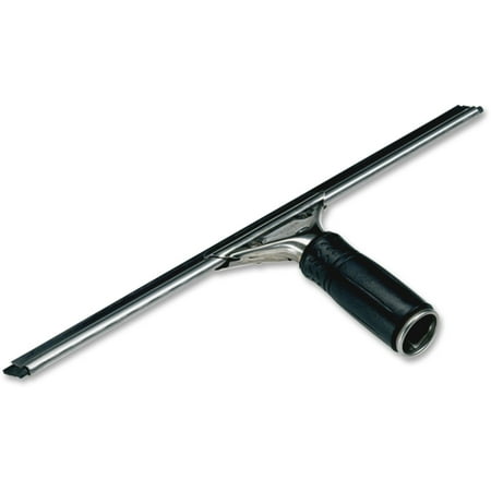Pro Stainless Steel Squeegee Handle - Unger Pro Stainless Steel Window Squeegee, 14