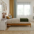 thumbnail image 4 of AFI Mission Twin Solid Wood Foundation Bed, Light Toffee, 4 of 12