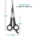 thumbnail image 5 of Pets First Pet Grooming Scissors - Body and Facial Tr immer for Dogs and Cats, 5 of 6