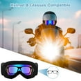 thumbnail image 5 of Dirt Bike Goggles, Motorcycle Goggles, 2 Pack ATV Goggles, Riding Goggles, Ski Goggles, 5 of 8