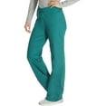 thumbnail image 6 of Dickies Xtreme Stretch Medical Scrubs Pant for Women Mid Rise Drawstring Cargo Plus Size 82011, 6 of 8