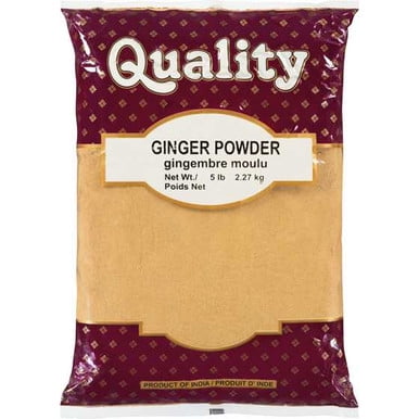 QUALITY Ginger Powder, Premium Ground Dehydrated Seasoning, 2.27 kg (5 lbs) Professional Bulk Foodservice Jug