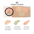 thumbnail image 3 of Corrector en Triple Envase de Cobertura Perfecta the SAEM #03 Beige 4.5g, 3 of 8