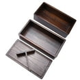 thumbnail image 4 of Caja Bento de Madera, Fiambrera de Madera Natural Fiambrera de Sushi Fiambrera Doble Creada magistralmente Jadeshay A, 4 of 8