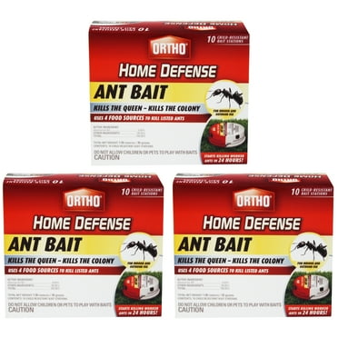 Ortho Home Defense Indoor/Outdoor Ant Metal Bait Stations, solid - 30 Traps