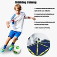 thumbnail image 5 of ReTeiv Football Footstep Training Mat,Soccer Training Mat,Agility Footstep Training Mat,Soccer Train for All Levels,Non-Slip Silent Equipment for All Ages to Improve Speed,Strength and Coordination, 5 of 7