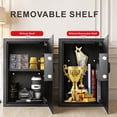 thumbnail image 2 of Tigerking 1.8 Cu. ft. Biometric Fingerprint Safe Box for Home Office, Digital Keypad Safes with Removable Shelf, 2 of 7