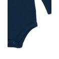 thumbnail image 3 of Garanimals Baby Boys Solid Thermal Bodysuit with Long Sleeves, Sizes 0-24 Months, 3 of 3