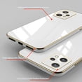 thumbnail image 3 of Compatible with Realme 9 Pro Case Silicone Shockproof Realme 9 Pro Phone Case Anti-Scratch Ultra Thin Plating TPU Cases (Realme 9 Pro, White), 3 of 7