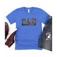 thumbnail image 4 of Patriotic Dad Shirt for Men American Flag Mountain Camo Graphic Tee Outdoor Father's Day Gift Heather Blue Shirt Adult 2XL, 4 of 6