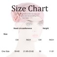 thumbnail image 3 of Chemo Turban for Women Headwear Soft Cancer Head Scarf Hats Beanie Elastic Hair Wraps Wine One Size, 3 of 3