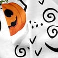 thumbnail image 5 of Halloween Theme Flannel Fleece Throw Blanket Twin 60"x80" Kids Sausage Dog Skull Pattern Plush Blanket for Boys Girls Pumpkin Lantern Fuzzy Blanket Sugar Skull Bones All Season Bed Blanket, 5 of 6