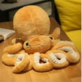 thumbnail image 4 of CYFW 2026 New Cute Simulation Octopus-Animal Plush Toy Filled Stuffed Animals Pendant Cartoon Animal Home Decoration Cute Pillows for Bedroom,Living Room,Nursery,Playroom 30Cm, 4 of 7