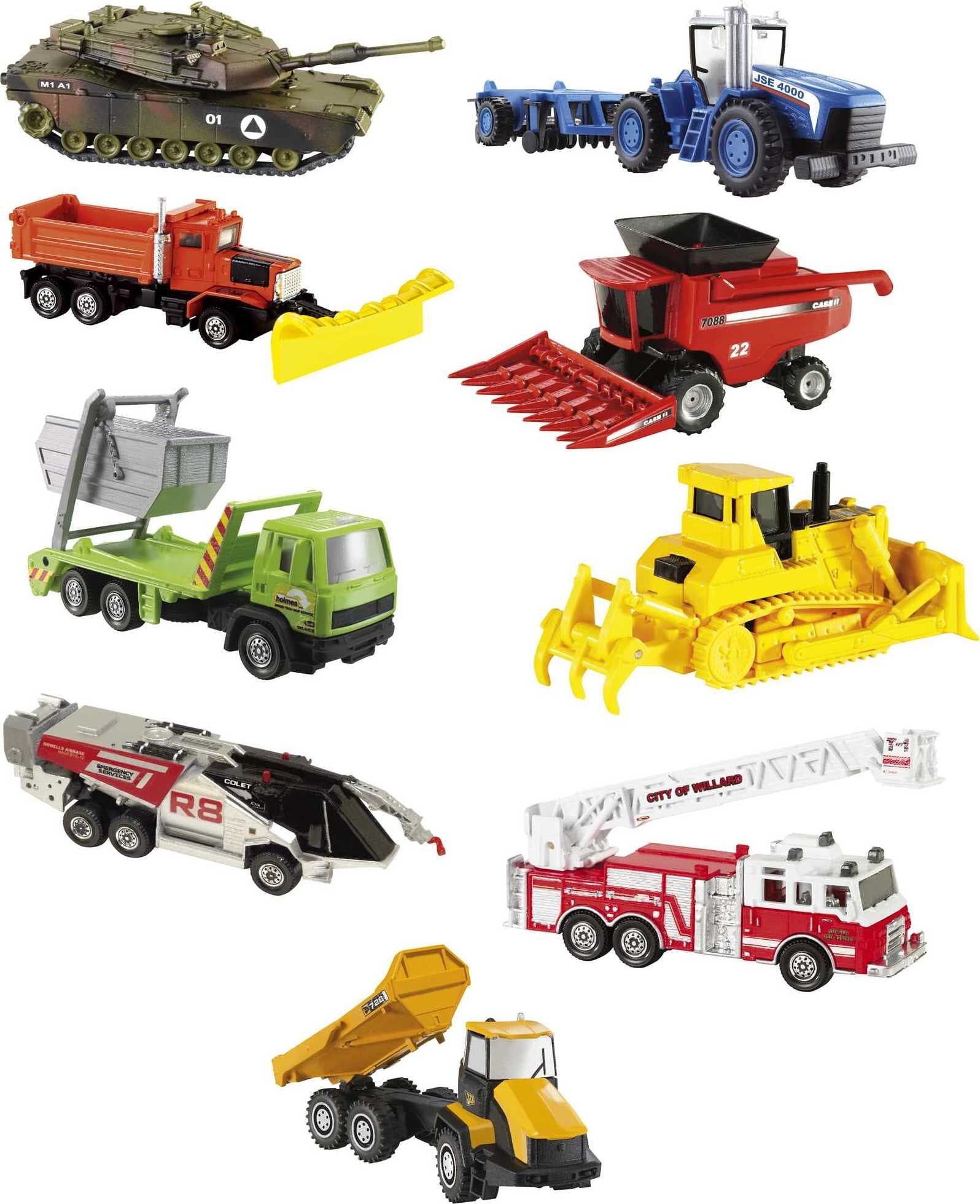 Matchbox Working Rigs Toy Truck in 1:64 Scale With Moving Part (Styles May Vary)