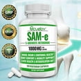 thumbnail image 6 of SAM-e 1000MG Per Serving - Supports Liver Health Joint Comfort Mood Balance - 120 Capsules, 6 of 9