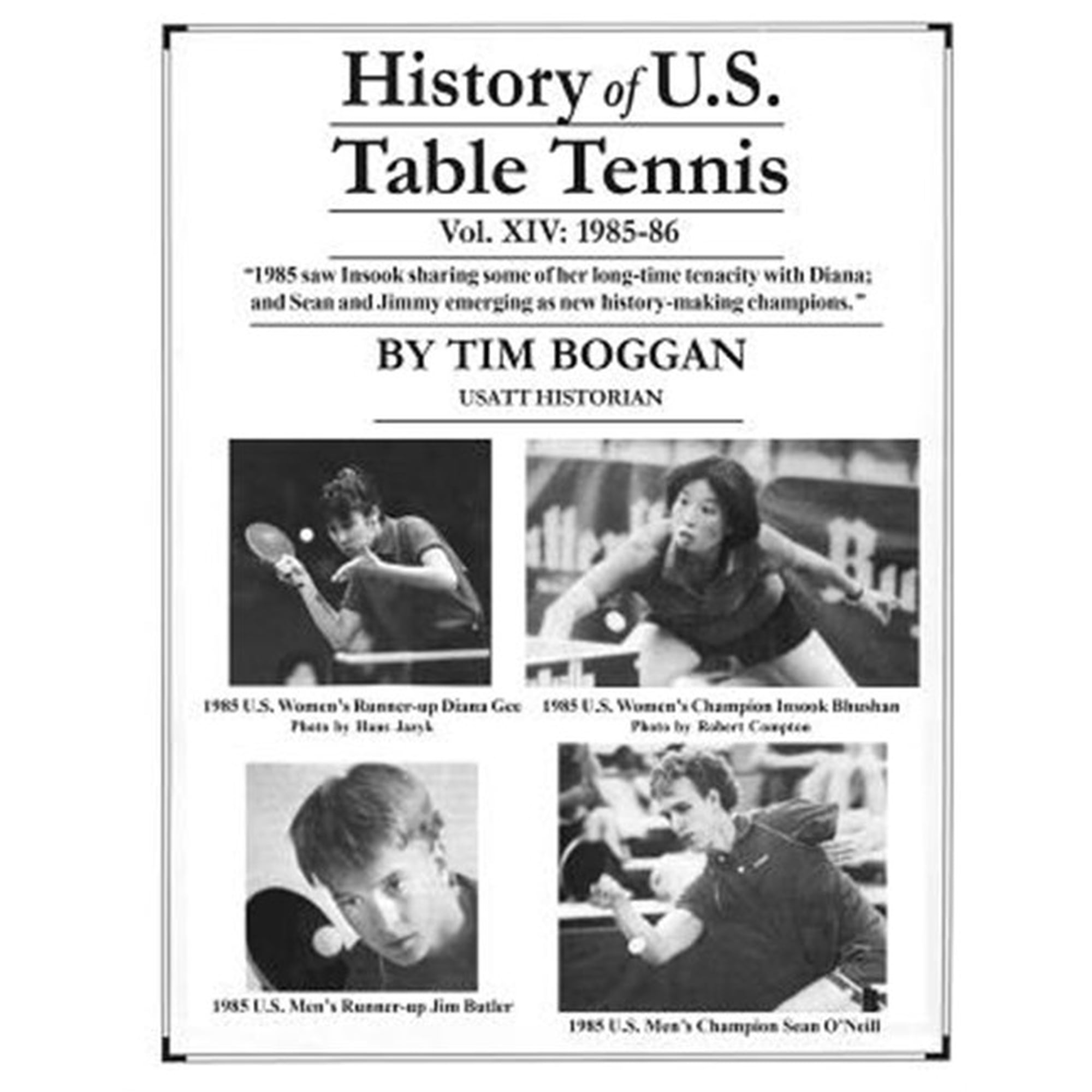 History of U.S. Table Tennis
