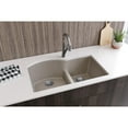 thumbnail image 3 of Elkay Elxhu3322r Quartz Luxe 33" Undermount Double Basin Quartz Composite Kitchen Sink -, 3 of 7