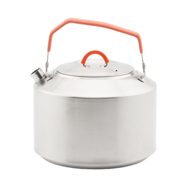 yuksok Lightweight Camping Kettle, Tea Pot, Outdoor Kettle, Campfire Kettle for Camping 1.5L