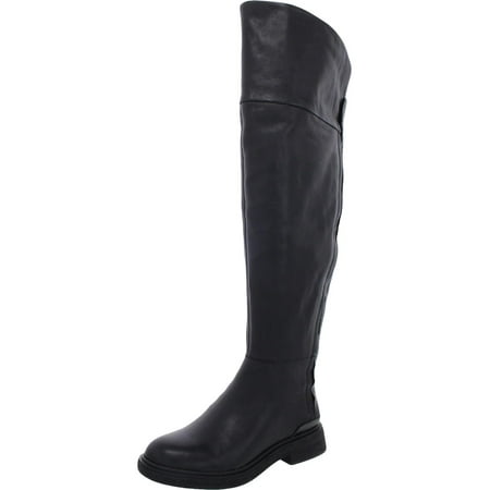 UPC 017142464539 product image for Franco Sarto Womens Battina Leather Block Heel Over-The-Knee Boots | upcitemdb.com