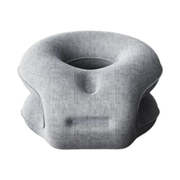 Almohada de para oficina, almohada para el cuello, fácil de llevar, almohada desmontable para la cabeza, cojín de soporte para el cuello para