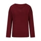 thumbnail image 5 of Puntoco Suéter Otoño Moda Mujer Cuello En V Manga Larga Casual Jersey Blusa Suéter Navidad Liquidación Puntoco Puntoco-1647, 5 of 6