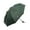 Army Green-Z3, variant on Black Glue Sunshade Umbrella - Manual Tri-Fold UV Protection Umbrella with Vinyl Coating, UPF 40, 32" for Rain & Sun, Rubber Handle
