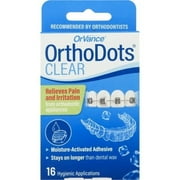 Orvance, Hygienic Applications Orthodots Clear, 16 Count