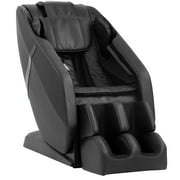 Zero Gravity Massage Chair Full Body and Recliner Shiatsu Electric with Built-In Heat Therapy Airbag Massage System Foot Roller Vibrating SL-Track Stretch HIFI Speaker for Office Home,Black