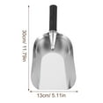 thumbnail image 2 of Garden Hand Shovel Trowel for Digging and Transplanting Made of Stainless Steel Silver Lightweight, 2 of 8