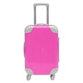thumbnail image 2 of Mini Plastic Suitcase, False Eyelashes Tray, Luggage Trolley Candy Box, Suitcase Packaging Case, Party Favor Box for Jewelry, Cosmetic, Hairpins Storage, Hot Pink, 2 of 9