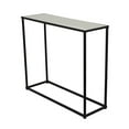 thumbnail image 2 of Kellie Nesting Plant Stand Table Set of 3, Black Metal, Glass Tops, 2 of 5