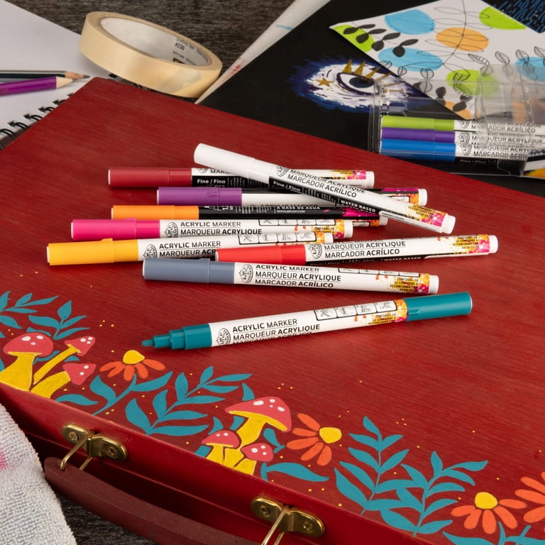 Royal & Langnickel Acrylic Jewel Markers, 12 Colors photo 5