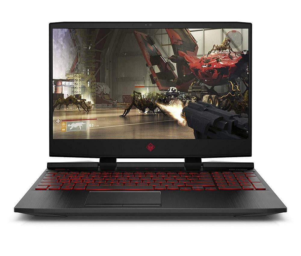 Refurbished HP Gaming Laptop 15" Intel i78750H 32GB RAM, 512GB SSD, VR, W10 Black 15DC0045NR