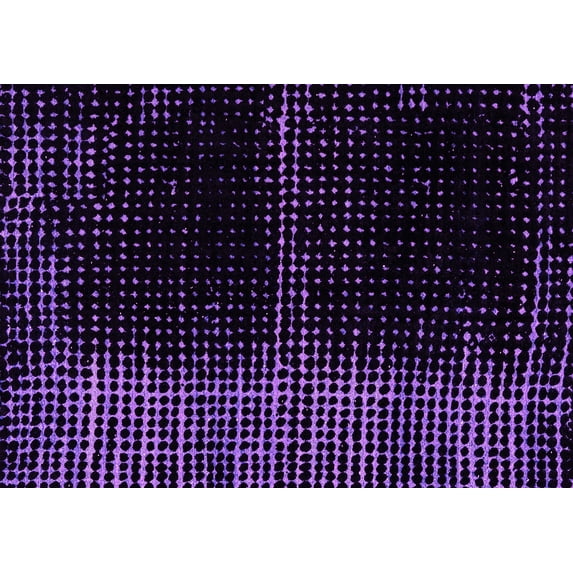 Ahgly Company Indoor Rectangle Oriental Pink Modern Area Rugs, 3' x 5'