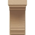 thumbnail image 2 of 9"W x 9"D x 18"H Wide Warren Rough Cedar Woodgrain TimberThane Corbel, Primed Tan, 2 of 6