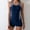 Navy, variant on Floleo Womens One Piece Swimsuits Boyleg Athletic Swimwear Conservative Training Bathing Suits Water Aerobic Bathing Suit
