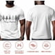 thumbnail image 5 of Mens T Shirts Merry Christmas Tree Abstract Lines Short Sleeve Casual Men's Tee Tops Graphic T-Shirts for Teen Boys/Men, 5 of 8