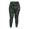thumbnail image 5 of Terra & Sky Women's Plus Size Printed Leggings, 5 of 5