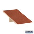 thumbnail image 1 of Salsbury 33357CHE 15 in. Sloping Hood for Designer Locker, Cherry, 1 of 1