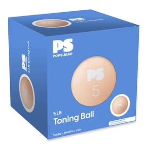 POPSUGAR Toning Ball, 5 lb Rose Pink