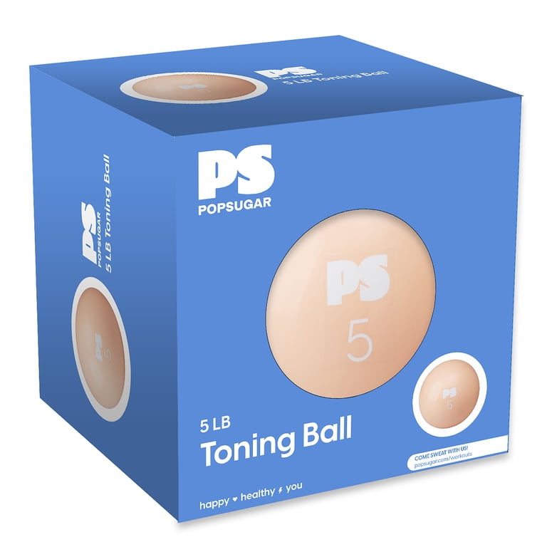 POPSUGAR Toning Ball, 5 lb Rose Pink photo 1