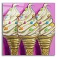 thumbnail image 1 of Epic Art 'Ice cream faces' by Howie Green, Acrylic Glass Wall Art, 12"x12", 1 of 8