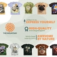 thumbnail image 6 of The Mountain Unisex Catdalf (Gandalf) Cat Spoof Movie T-Shirt - Green Tee, 6 of 7