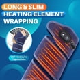 thumbnail image 6 of Heated Pad Wrap Hot Compress Three-speed Temperature Control Plug-in Heating Pad All-around Body Warming Arms Elbows and Legs, 6 of 10