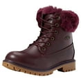 thumbnail image 2 of Lugz Womens Rucker Hi Faux Fur Round Toe Lace Up  Ankle Boots, 2 of 5